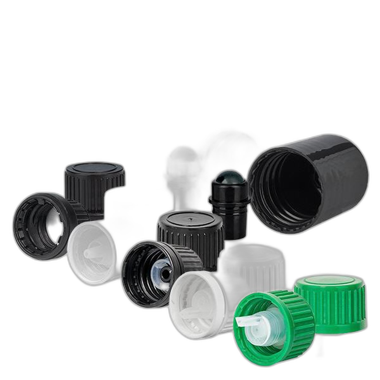 Schroefdoppen 18mm - divers
