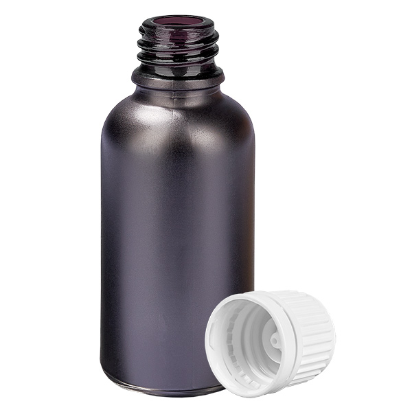 30ml fles 11mm SV wit OV BlackLine UT18/30 30ml fles 11mm SV wit OV BlackLine UT18/30