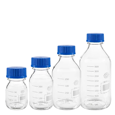 Laboratoriumkolven met dop