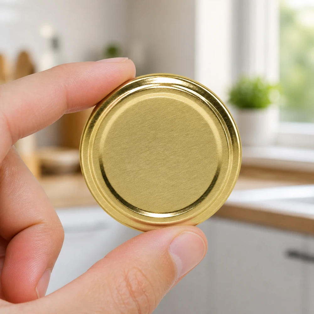 BasicSeal-deksel goud 70 mm TO70 UNiTWIST – Maatvergelijking aan de hand van