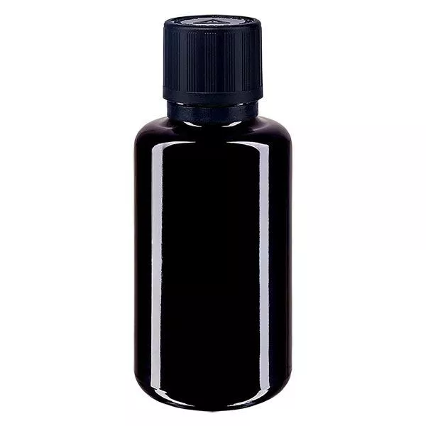 Apothekersfles viol. 30ml druppelv. Pr. 1mm s. KiSi Bliw VR Apothekersfles viol. 30ml druppelv. Pr. 1mm s. KiSi Bliw VR