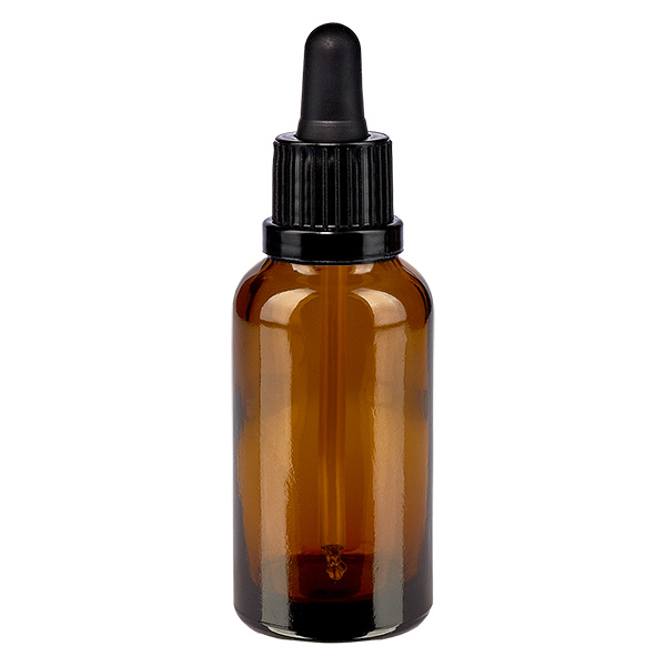 30ml pipetfles zwart OV BrownLine UT18/30