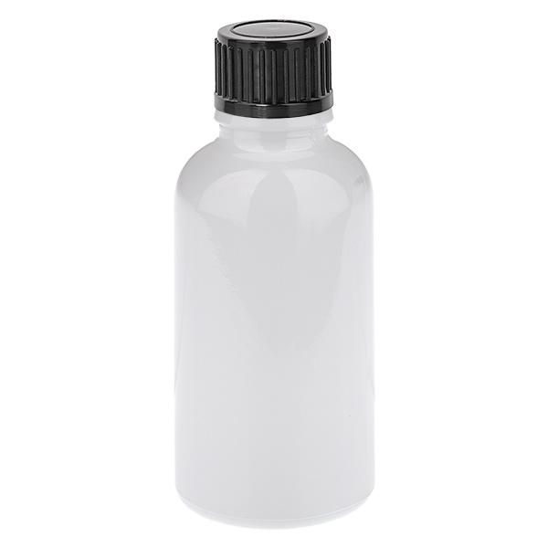 30 ml fles 11 mm schroefdop zwart standaard WhiteLine UT18/30 30 ml fles 11 mm schroefdop zwart standaard WhiteLine UT18/30