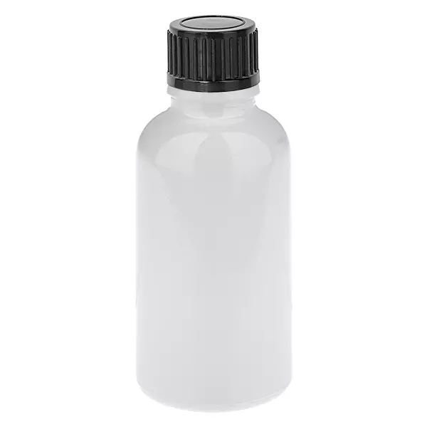 30 ml fles 11 mm schroefdop zwart standaard WhiteLine UT18/30 30 ml fles 11 mm schroefdop zwart standaard WhiteLine UT18/30