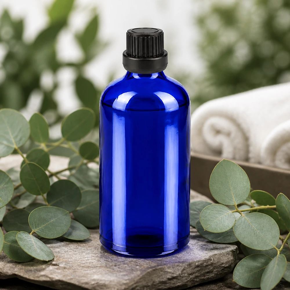100ml druppelfles 2mm zwart OV BlueLine UT18/100