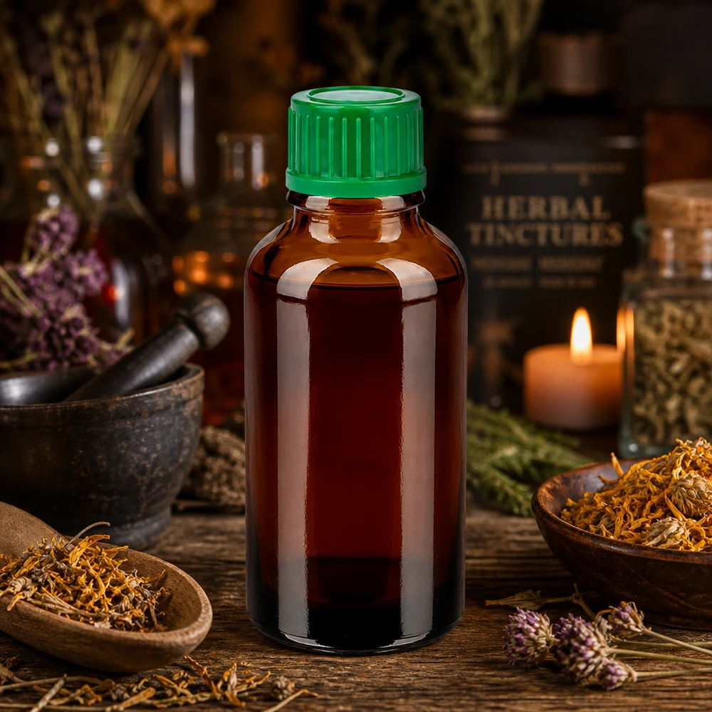 30ml fles 11mm SV groen STD BrownLine UT18/30 30ml laboratoriumfles van amberkleurig beschermend glas met ergonomische groene dop STD