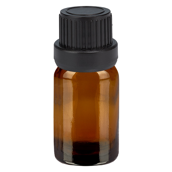 5ml flesje 11mm SV zwart OV BrownLine UT18/5