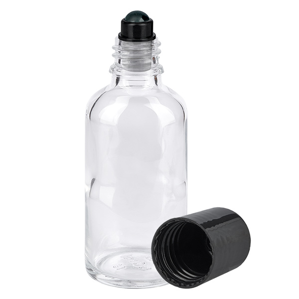 50ml flacon roll-on zwart STD ClearLine UT18/50 50ml flacon roll-on zwart STD ClearLine UT18/50
