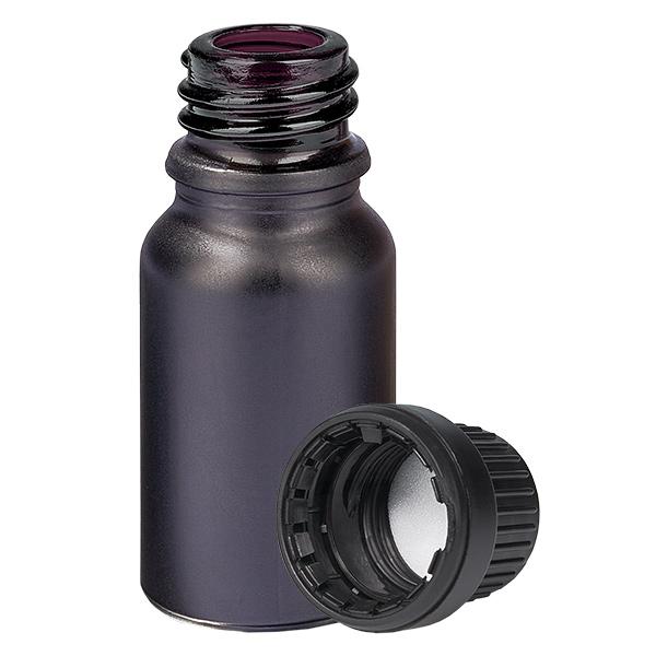 10ml flesje 11mm SV zwart OV BlackLine UT18/10 10ml flesje 11mm SV zwart OV BlackLine UT18/10