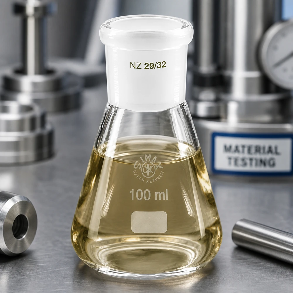 Erlenmeyer 100 ml wijde hals borosilicaat met slijpstuk 29/32