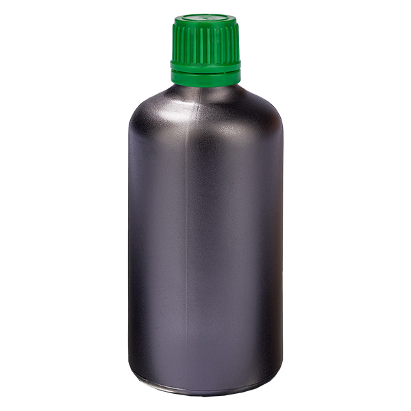 100ml fles 11mm SV groen OV BlackLine UT18/100 100ml fles 11mm SV groen OV BlackLine UT18/100