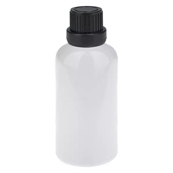 50 ml flesje 11 mm schroefdop zwart verzegelde sluiting WhiteLine UT18/50 50 ml flesje 11 mm schroefdop zwart verzegelde sluiting WhiteLine UT18/50