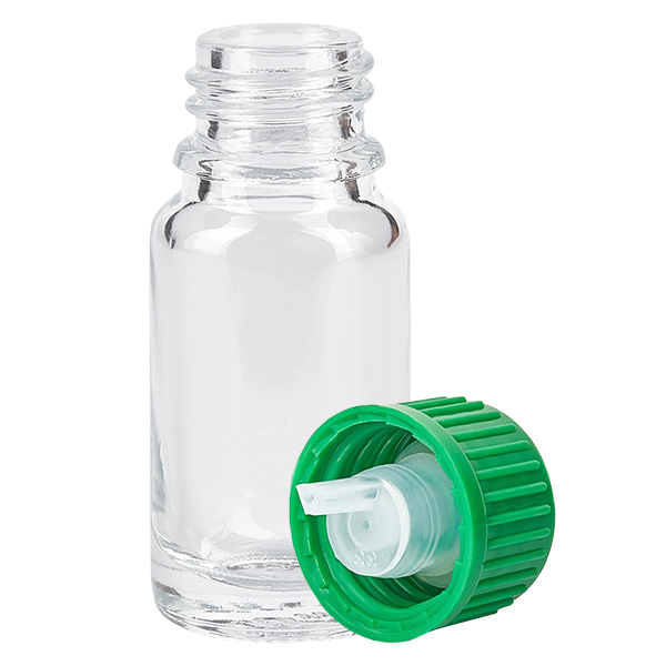 10ml Druppelflesje 0.8mm groen STD ClearLine UT18/10 10ml Druppelflesje 0.8mm groen STD ClearLine UT18/10