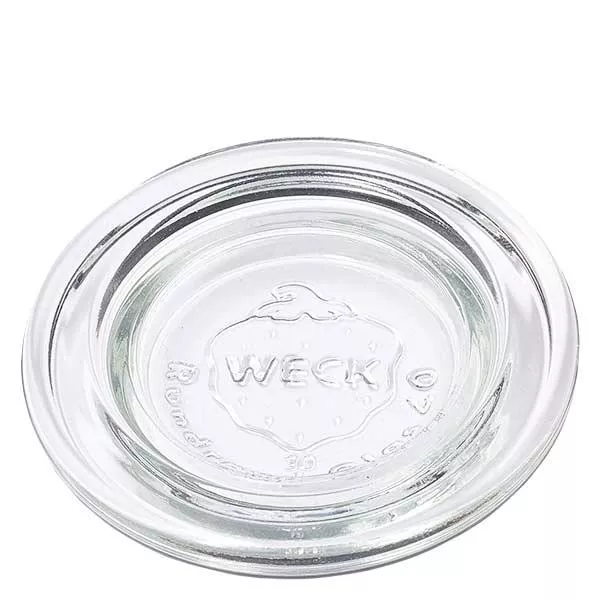 WECK glazen deksel RR40 WECK glazen deksel RR40 transparant rond van glas voor inmaak- en weckpotten