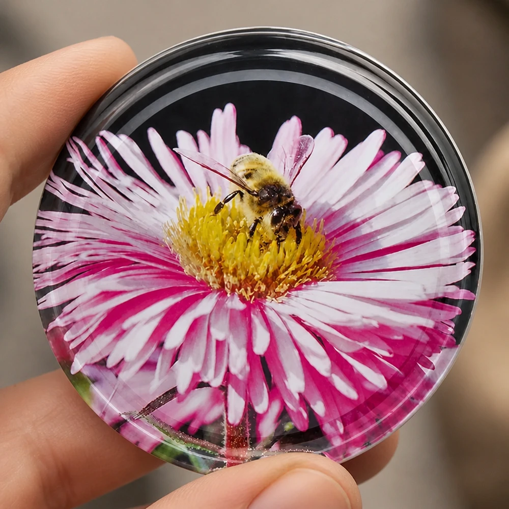 Conservendeksel 82 mm Blüte TO82 met bijenmotief voor standaard inmaakpotten UNiTWIST