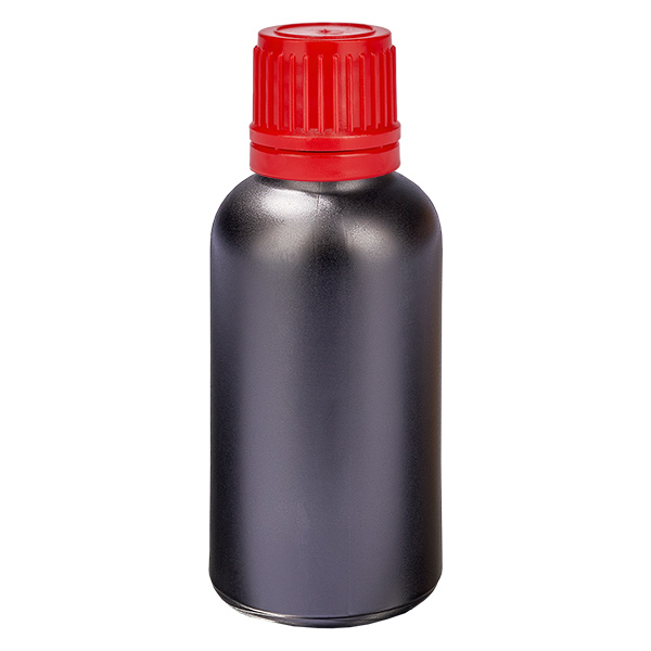 30ml fles 11mm SV rood OV BlackLine UT18/30 30ml fles 11mm SV rood OV BlackLine UT18/30