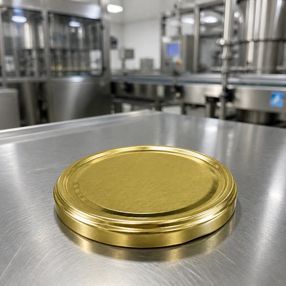 UNiTWIST TO70 gouden inmaakdeksel (liggend) roestvrijstalen tafelmodel professionele afvulinstallatie BPA-NI