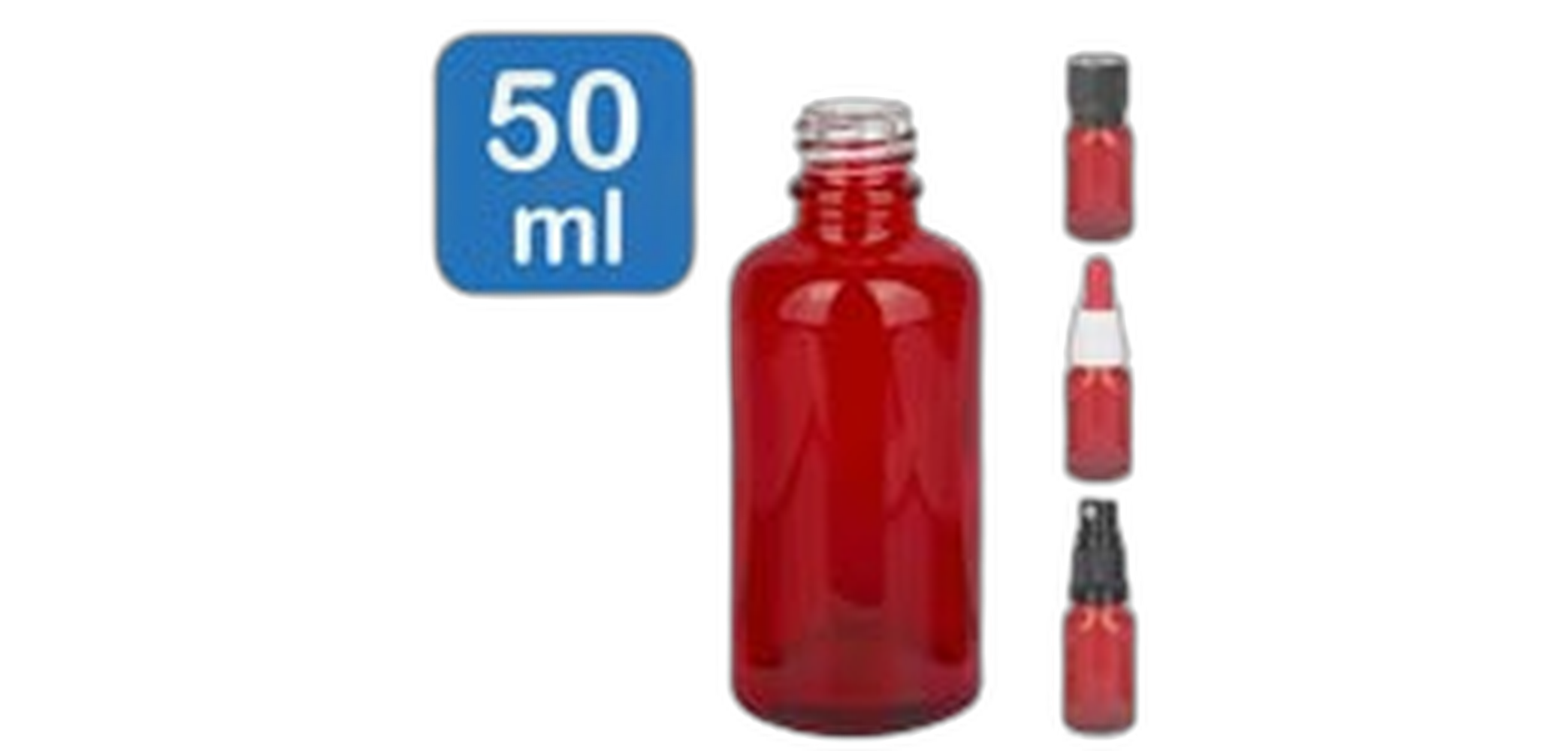 50ml RedLine apothekersflessen