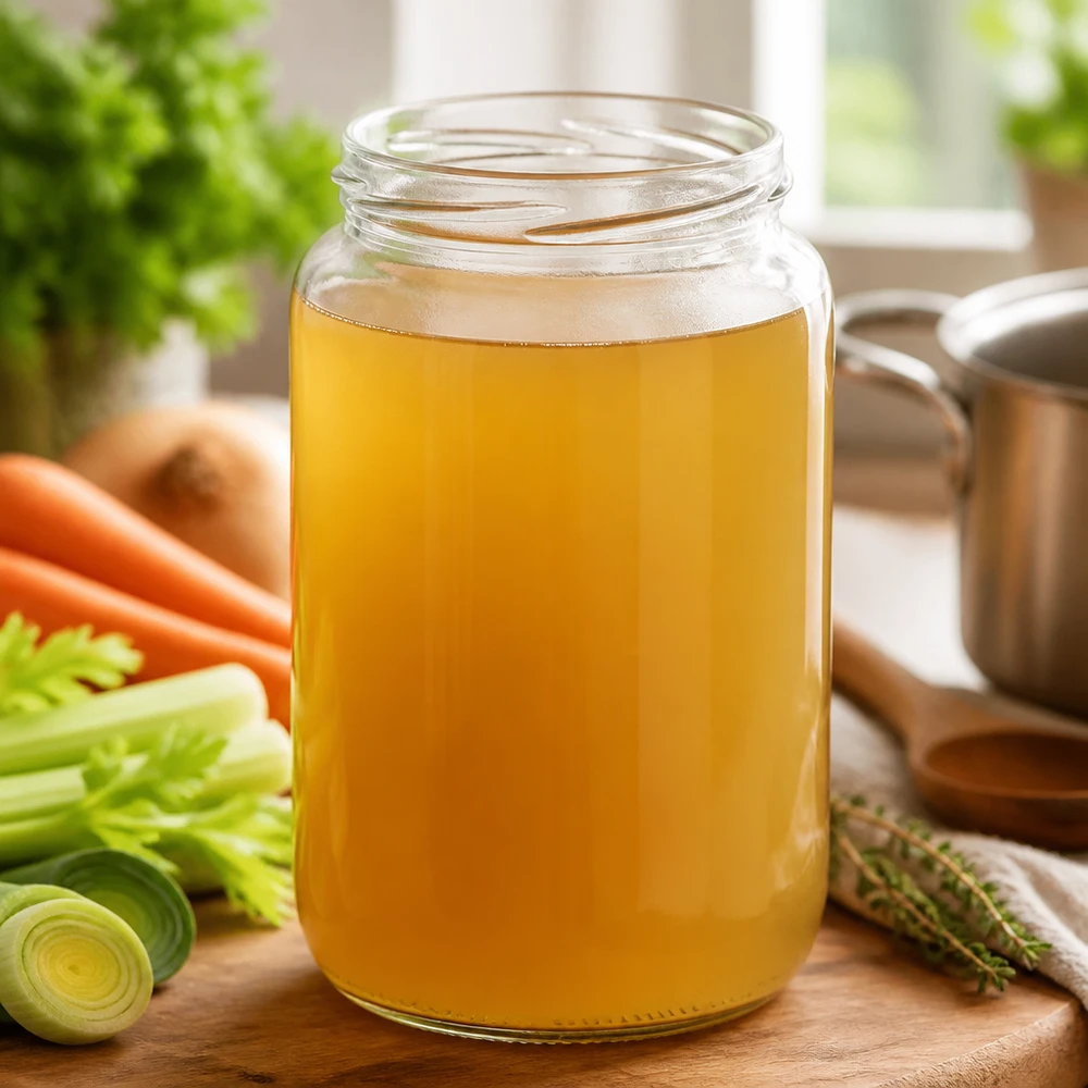795ml rond glas zonder deksel (TO82) UNiTWIST UNiTWIST Runda795 bewaarpot van 795 ml met helder glas laat de kleur van de bouillon optimaal tot zijn recht komen