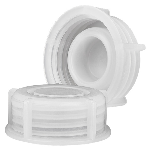 Schroefsluiting voor chemicaliënfles, schroefdraad GL 50