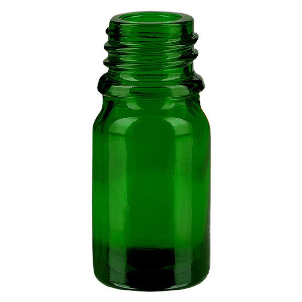 Apothekersflesje ApoGlas 5ml groen Apothekersflesje ApoGlas 5ml groen
