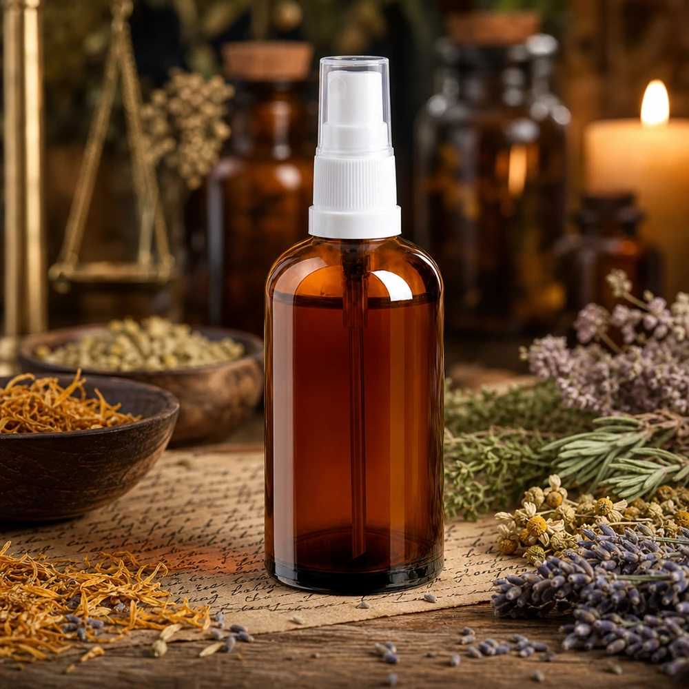 Praktische pompverstuiver van 100 ml met ergonomische witte verstuiverkop voor eenvoudig gebruik