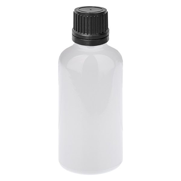 50 ml druppelfles 1 mm zwart originele sluiting WhiteLine UT18/50