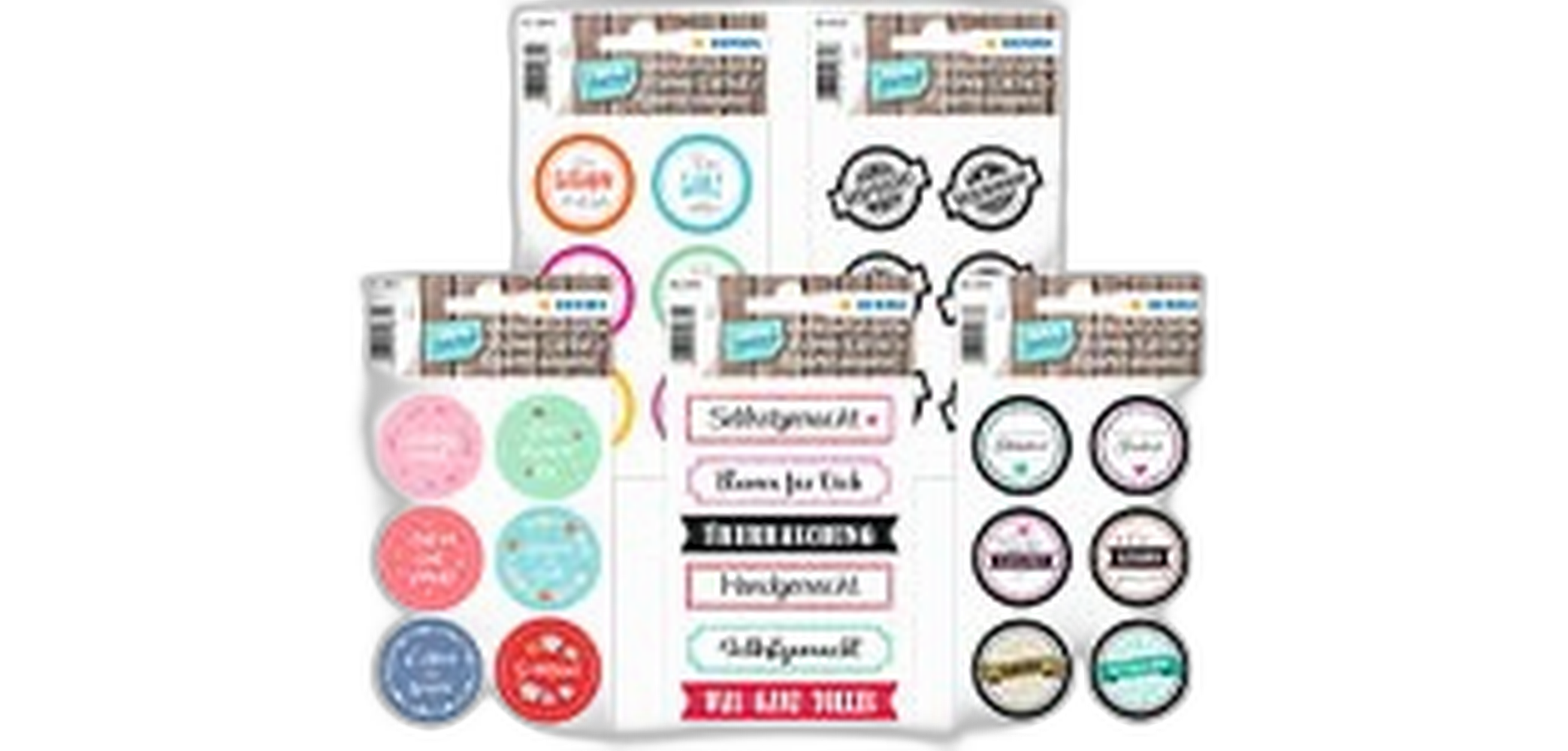Stickers voor geschenken