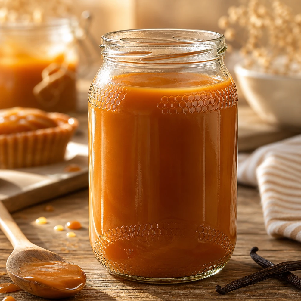 900ml Honigglas (TO82) ohne Deckel UNiTWIST Veelzijdige UNiTWIST-honingpot TO82 van 900 ml zonder deksel, te gebruiken als voorraadpot voor romige karamelsaus