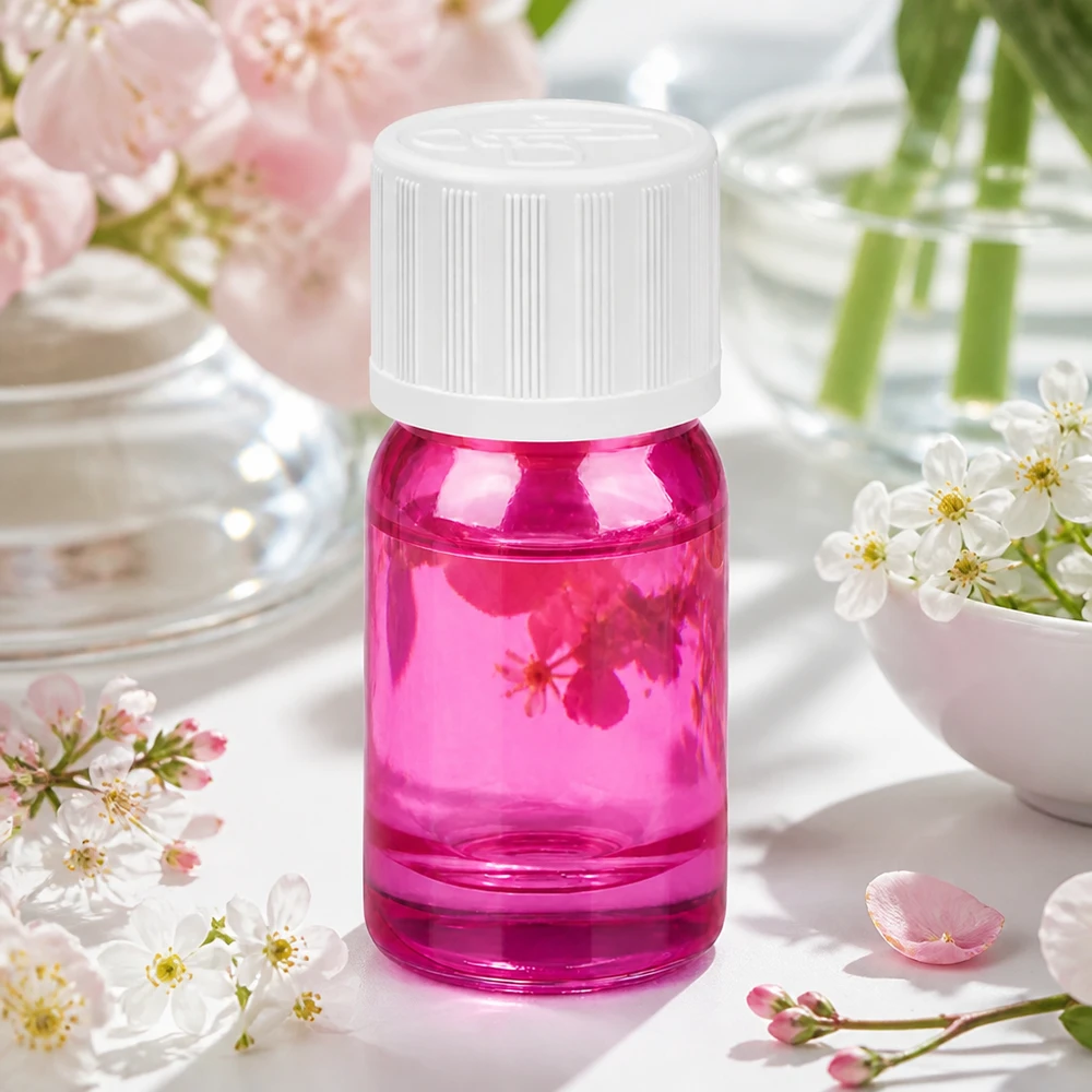 5ml flesje 11mm schroefdop wit standaard kinderveilige PurpleLine UT18/5 Professioneel 5ml violet glazen flesje met 11mm opening, ideaal voor het nauwkeurig doseren van actieve ingrediënten