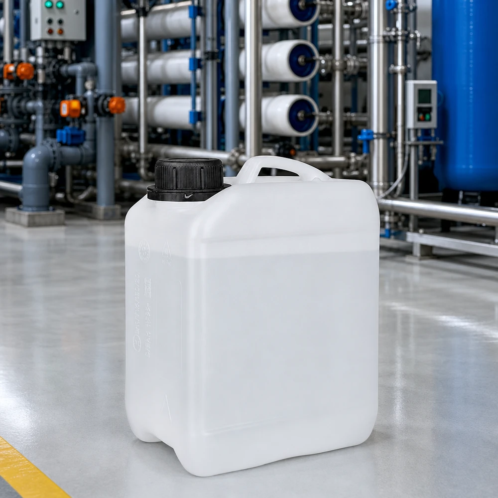 Voedselveilige jerrycan van 2,5 l met OV-veiligheidssluiting, zwart, voor omgekeerde osmose-installatie