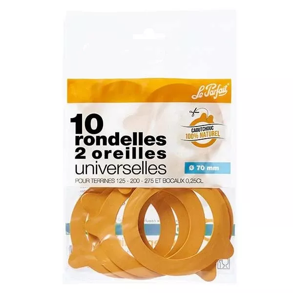 Le Parfait® Super 10 afdichtingen Ø70 mm