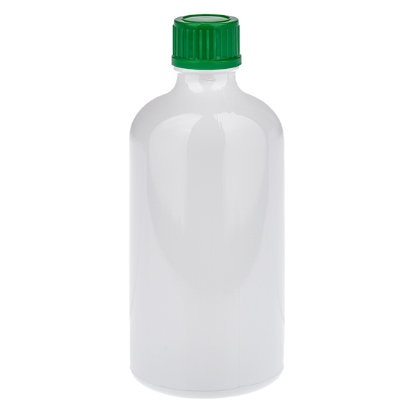 100 ml fles 11 mm schroefdop groen Standaard WhiteLine UT18/100