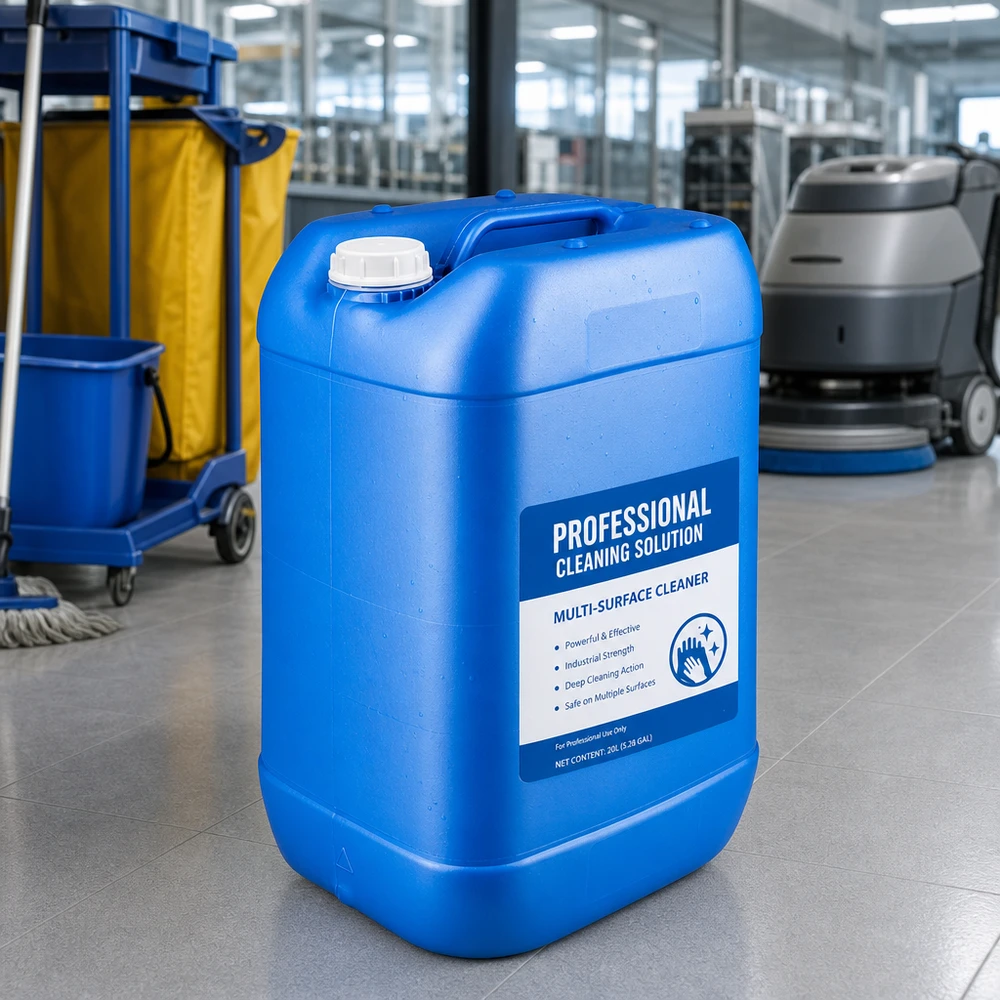 Canister 25 liter blauw zonder sluiting Hoogwaardige, door de VN goedgekeurde jerrycan van 25 liter, blauw, zonder schroefdop, voor het vervoer van gevaarlijke stoffen