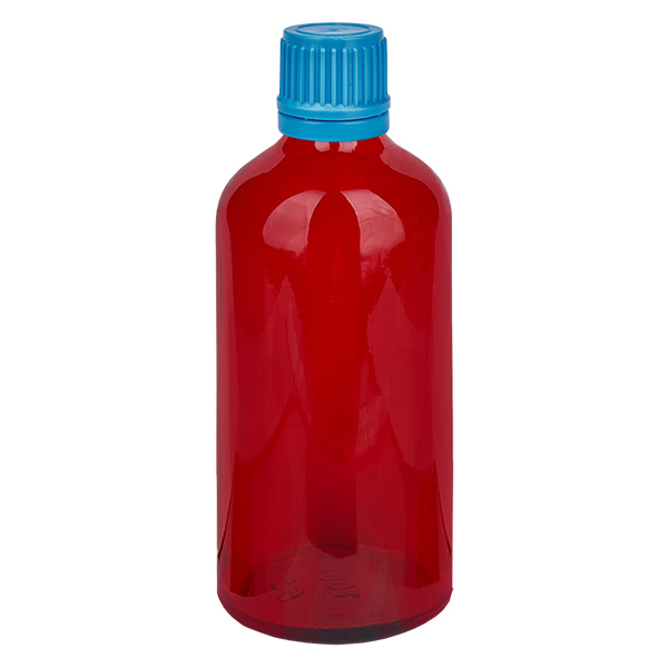 100ml fles 11mm SV blauw OV RedLine UT18/100 100ml fles 11mm SV blauw OV RedLine UT18/100