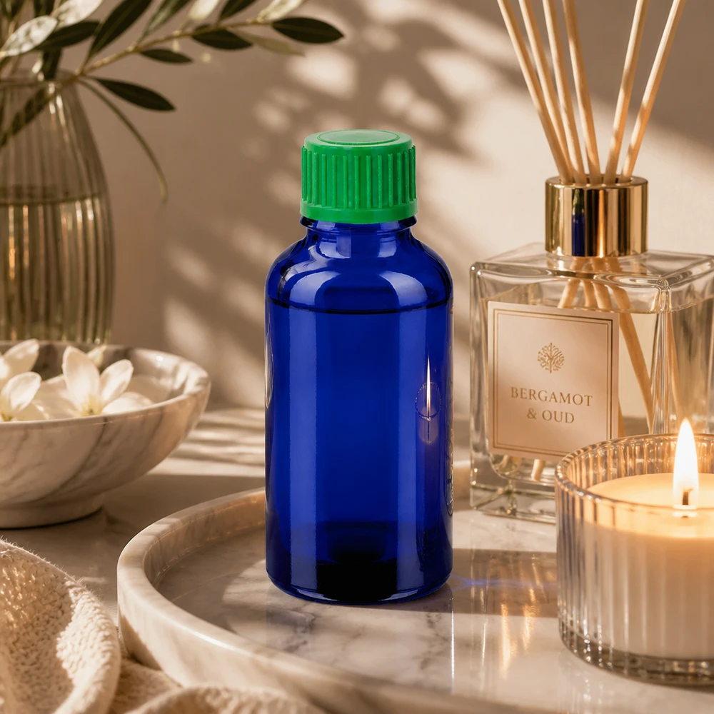 30ml druppelflacon BlueLine series - perfect voor mobiel gebruik en op reis