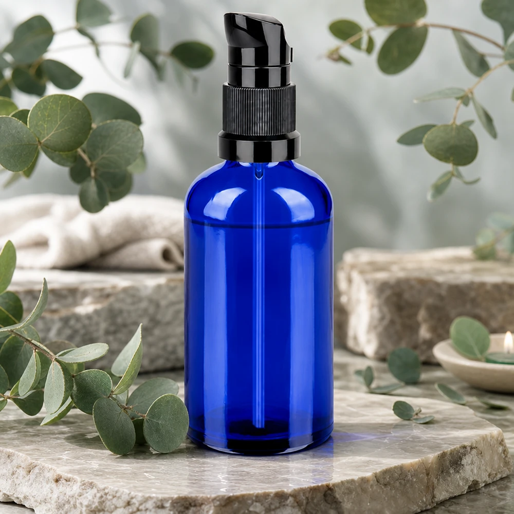100ml pompflacon zwart STD BlueLine UT18/100 100ml pompflacon zwart STD BlueLine UT18/100
