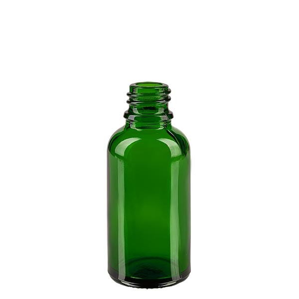 Groene glazen fles 30ml Groene glazen fles 30ml