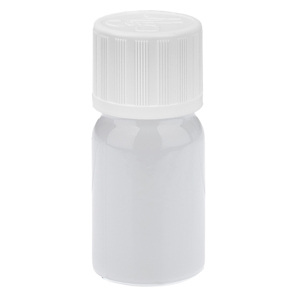 5 ml druppelflesje 1,2 mm wit Standaarddop Kinderslot WhiteLine UT18/5 5 ml druppelflesje 1,2 mm wit Standaarddop Kinderslot WhiteLine UT18/5