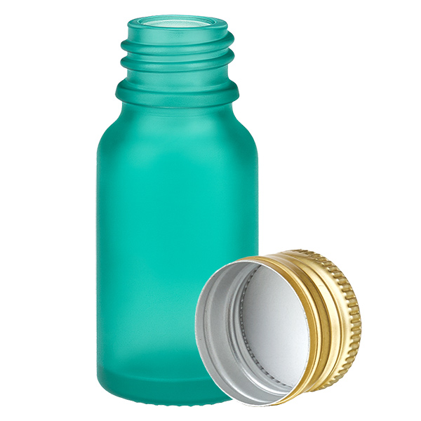 10ml Flessen 11mm SV Alu-Gold STD GroenL. UT18/10 10ml Flessen 11mm SV Alu-Gold STD GroenL. UT18/10