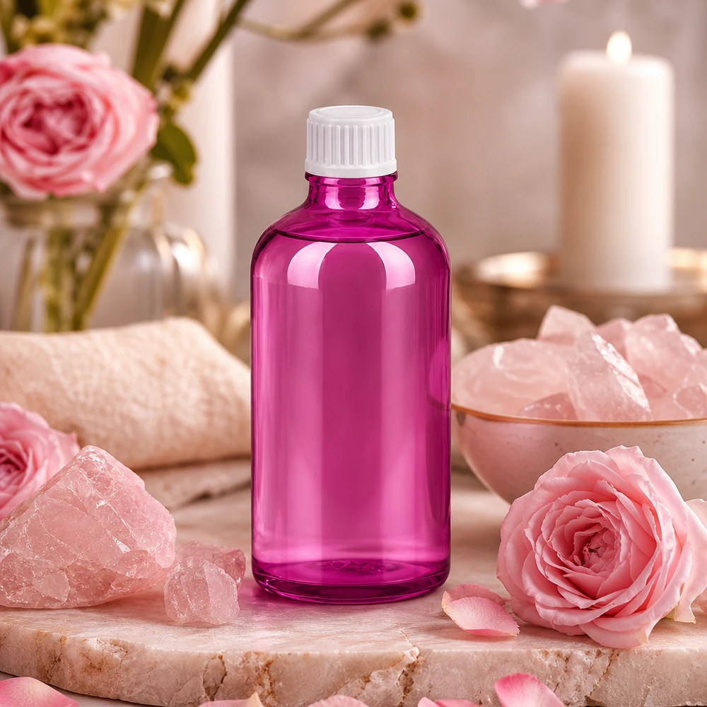 100ml druppelfles 0.9mm wit standaard PurpleLine UT18/100 Praktische druppelflacon met witte schroefdop en 0,9 mm opening voor gecontroleerde toepassing