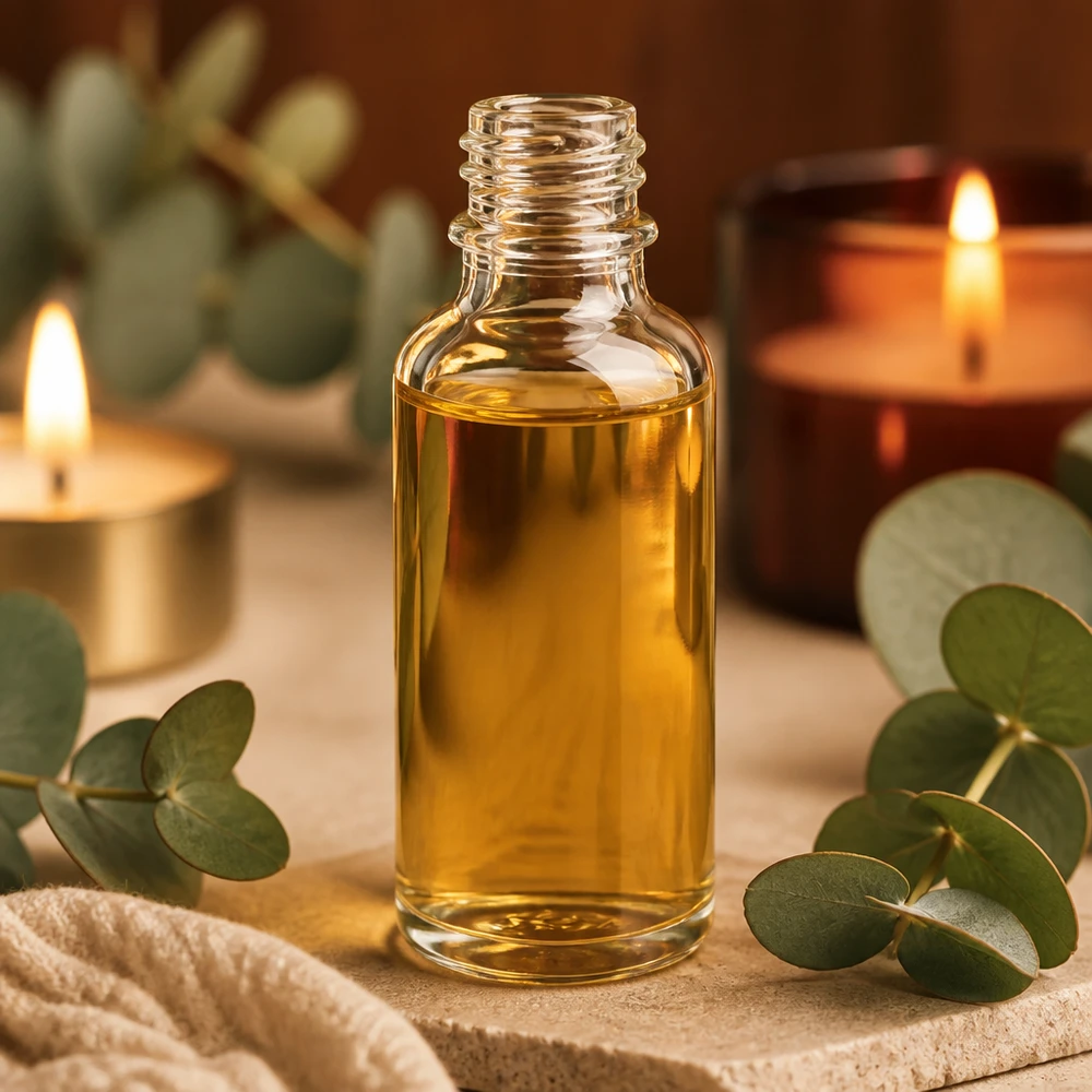 Transparant 30ml glazen ApoGlas flesje met schroefdraad voor etherische oliën en cosmetica