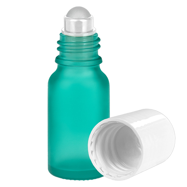 10ml roll-on fles wit STD GreenLine UT18/10 10ml roll-on fles wit STD GreenLine UT18/10