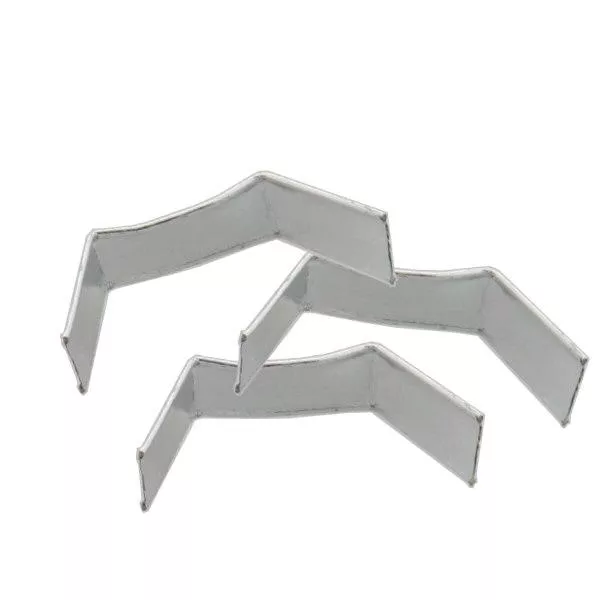 100 x U-Clip van papier, lengte 40, zilver 100 x U-Clip van papier, lengte 40, zilver