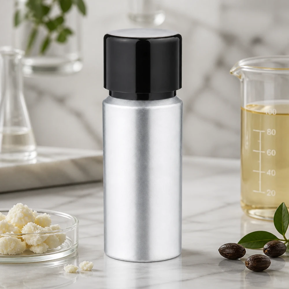 Compact aluminium flesje 20ml - lekvrij en herbruikbaar voor laboratoriumtoepassingen