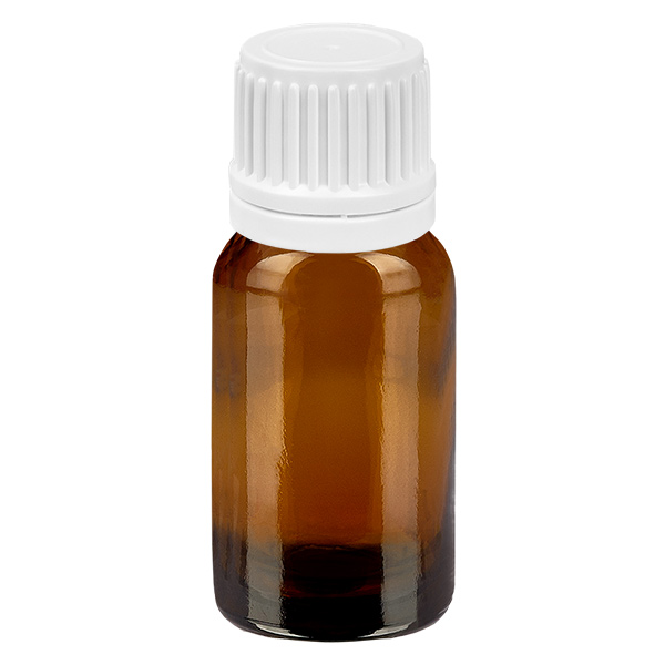 10ml flesje 11mm SV wit OV BrownLine UT18/10