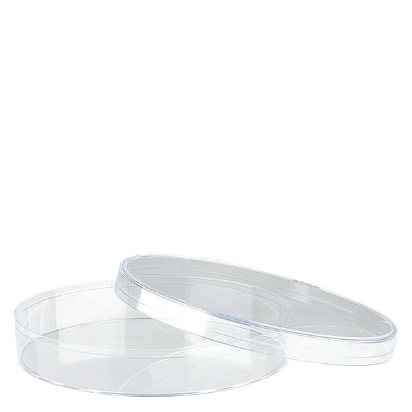 Petrischaal van polystyreen ongedeeld 94x16mm met noppen Petrischaal van polystyreen ongedeeld 94x16mm met noppen