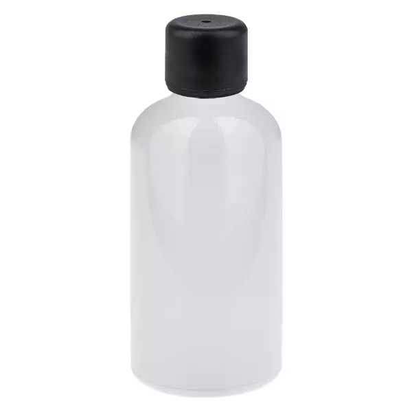 100 ml fles 6 mm schroefdop zwart standaard WhiteLine UT18/100 100 ml fles 6 mm schroefdop zwart standaard WhiteLine UT18/100