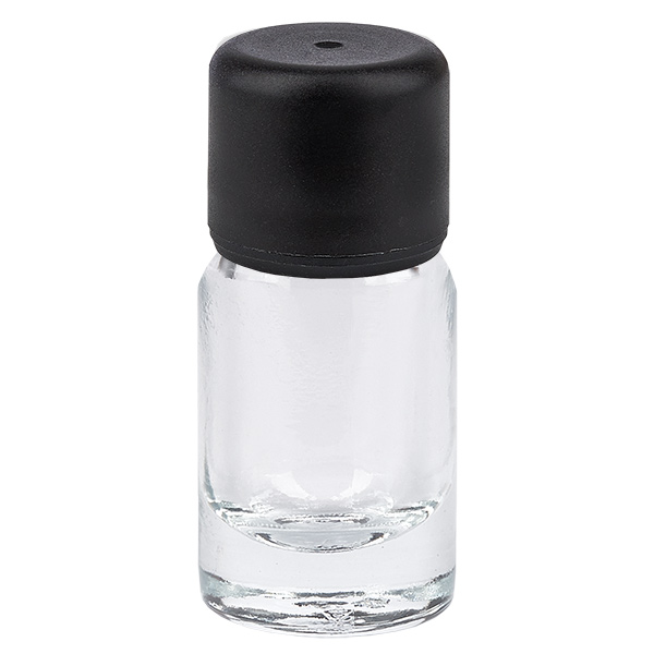 5ml flacon 6mm SV zwart STD ClearLine UT18/5 5ml flacon 6mm SV zwart STD ClearLine UT18/5