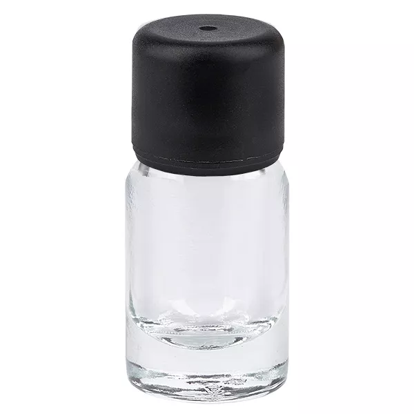 5ml flacon 6mm SV zwart STD ClearLine UT18/5 5ml flacon 6mm SV zwart STD ClearLine UT18/5